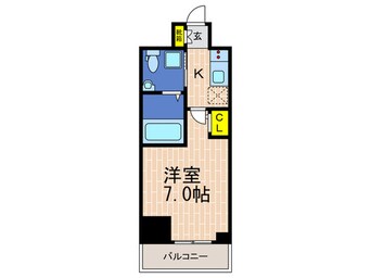 間取図 セレニテ神戸元町クレア