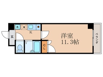 間取図 カーサ椥辻