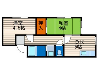 間取図 第三芳月ハイツ