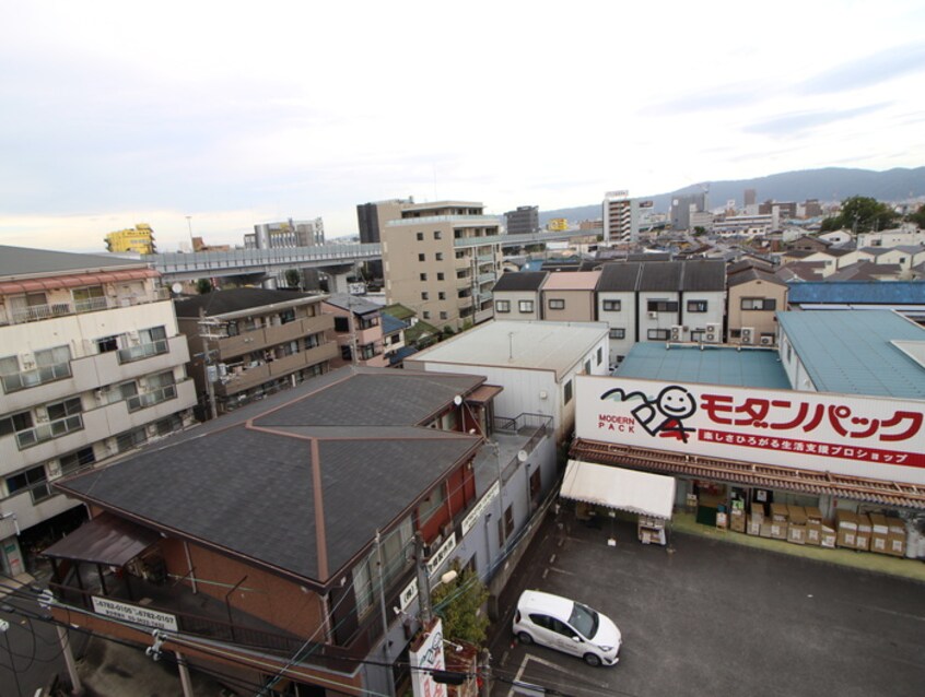 室内からの展望 大宝高井田ル・グラン