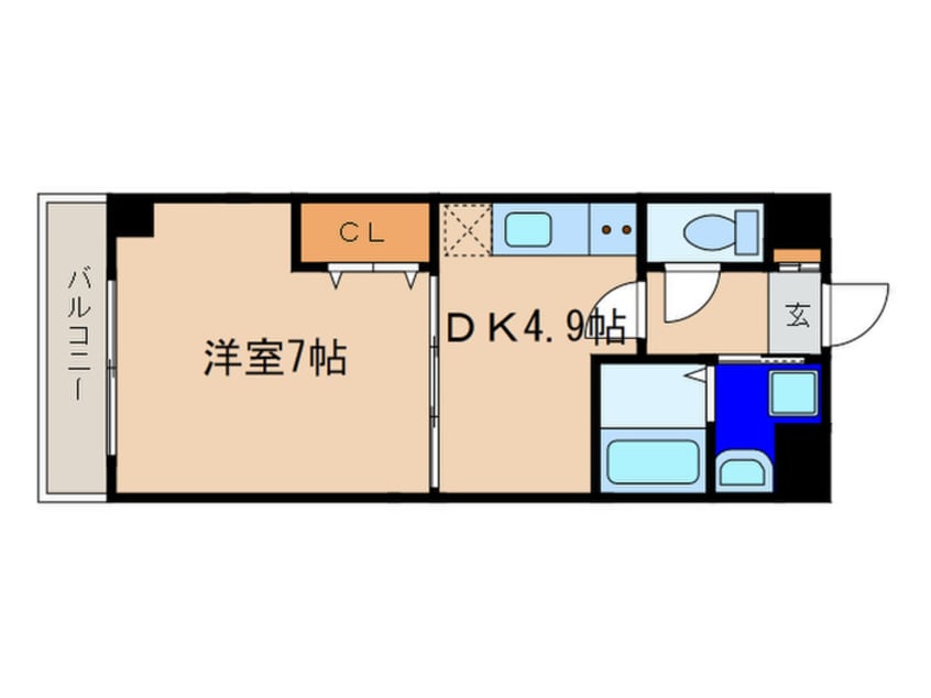 間取図 コ－プ美山Ⅱ