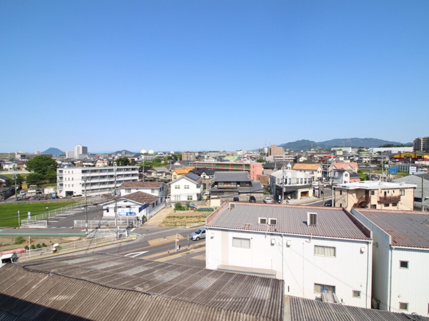 室内からの展望 コ－プ美山Ⅱ