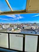 室内からの展望 コ－プ美山Ⅱ