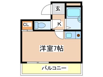 間取図 ラフォ－レ京橋