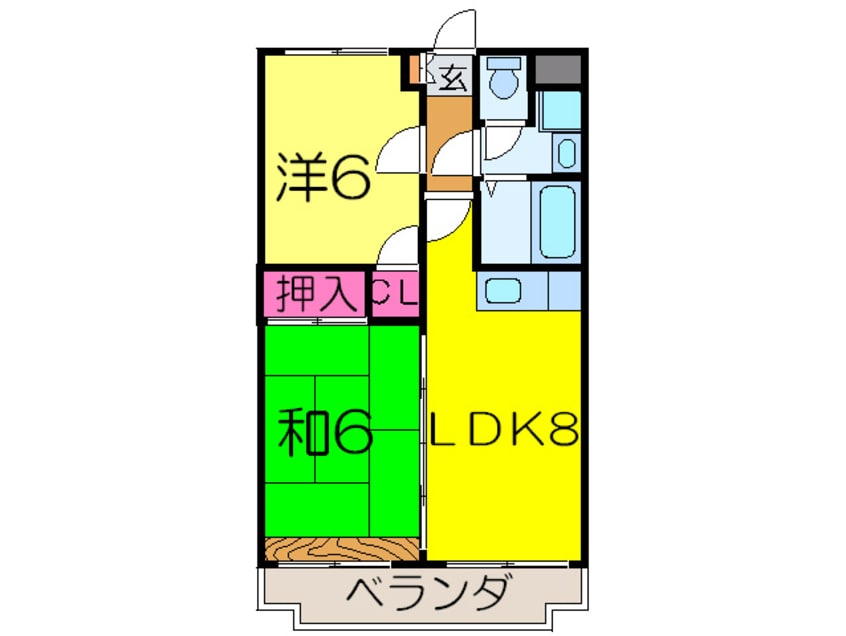 間取図 トリイプラザマンションⅡ