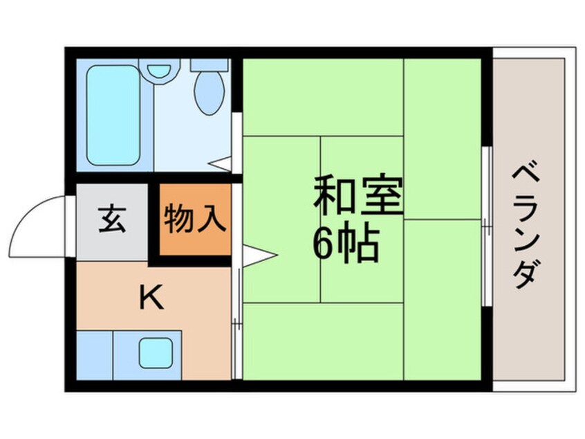 間取図 コ－ポ志満