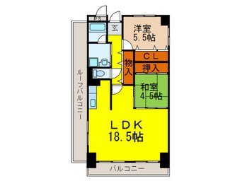間取図 ピーチヒル加茂