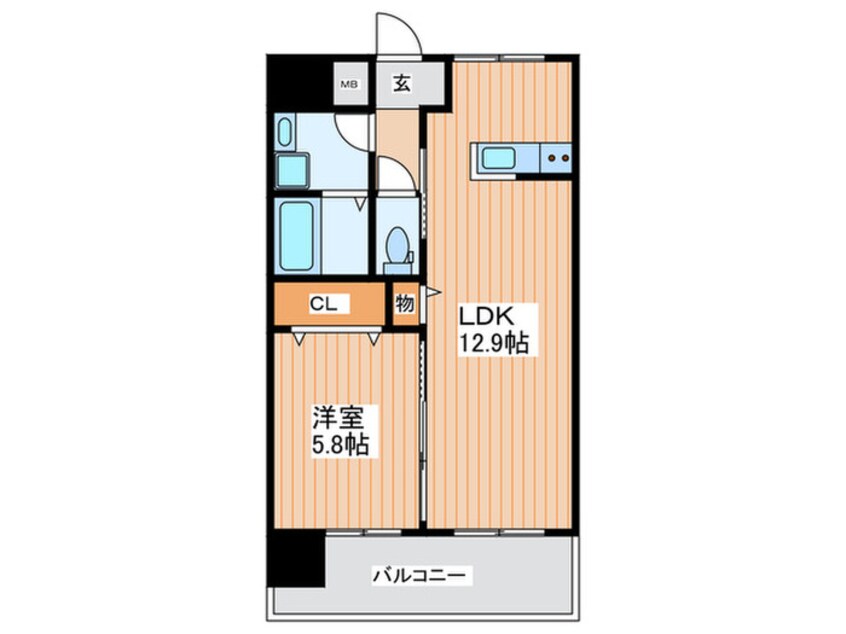 間取図 レクシア大日