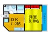 レオンズビル 1DKの間取り