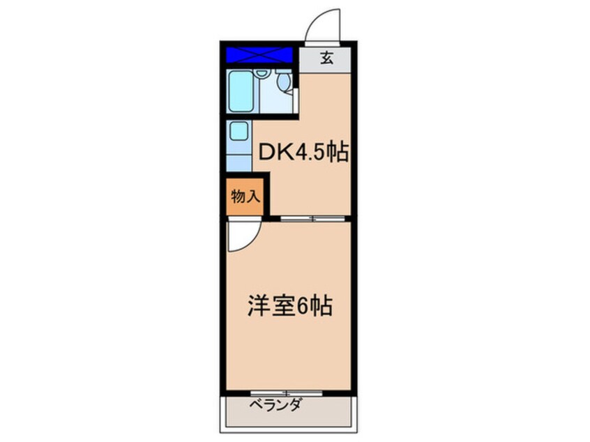 間取図 梅津シティハウス