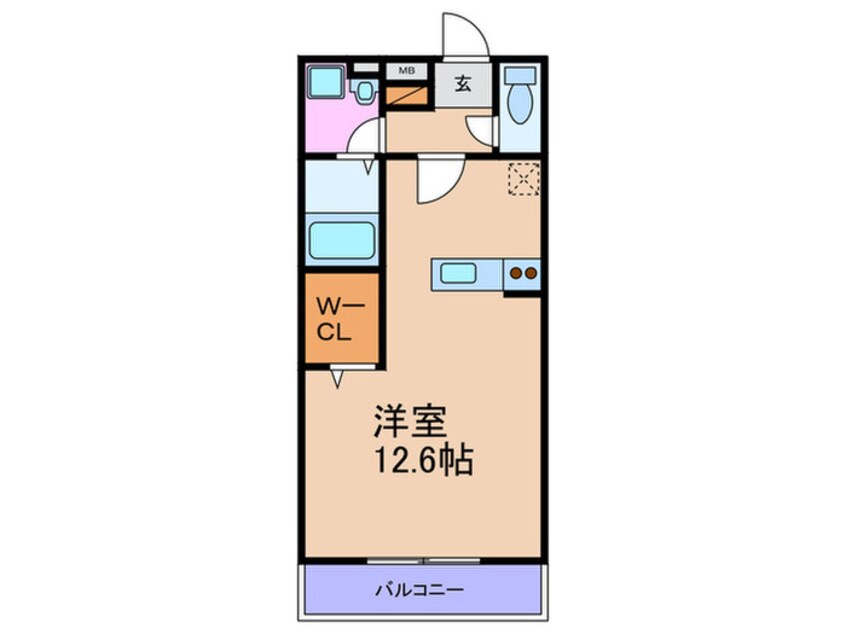 間取図 ラ・ローラン