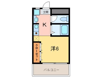 間取図 シャト－ロベリア