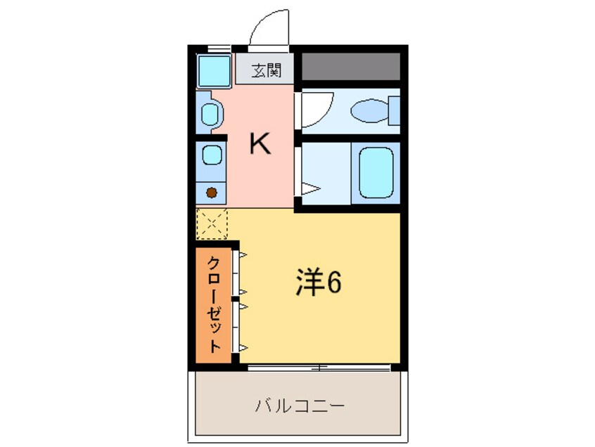 間取図 シャト－ロベリア