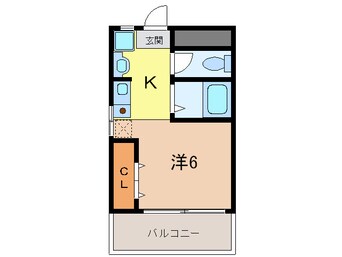 間取図 シャト－ロベリア