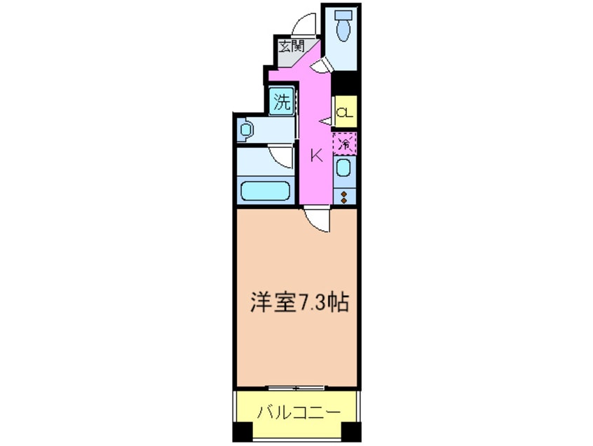 間取図 クオ－レ三宮弐番館