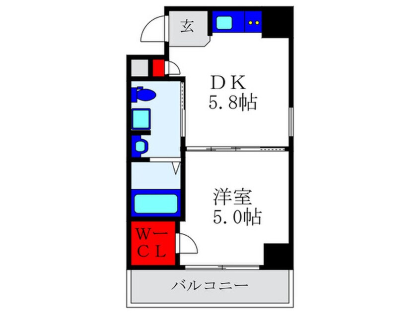 間取図 Demain　APM