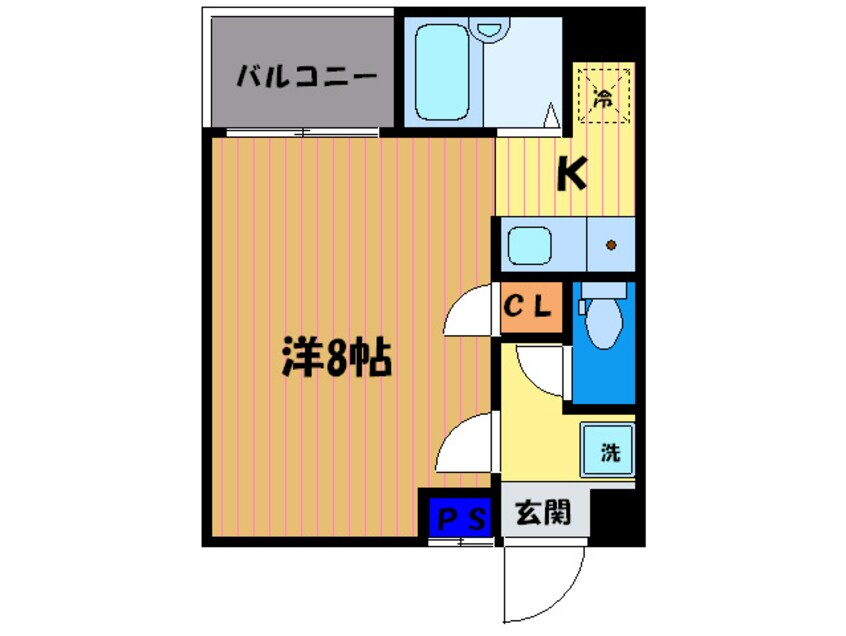 間取図 メディナ西大路Ⅱ