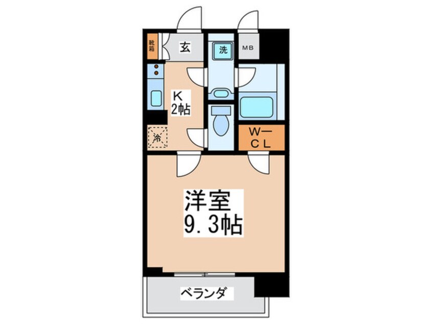 間取図 セイワパレス京町堀