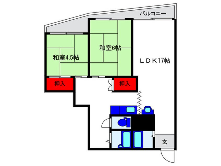 間取図 森田ビル