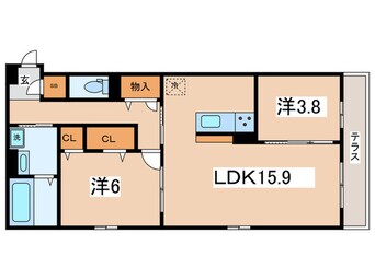 間取図 モンテゾーロ西田辺