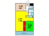 パークハイツアイリス２号館 2LDKの間取り