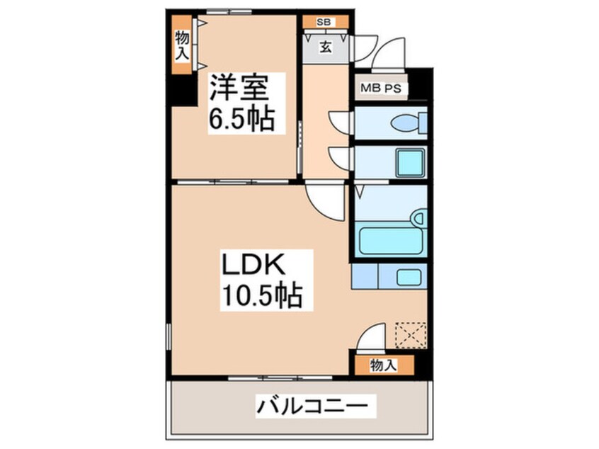 間取図 ますみ荘