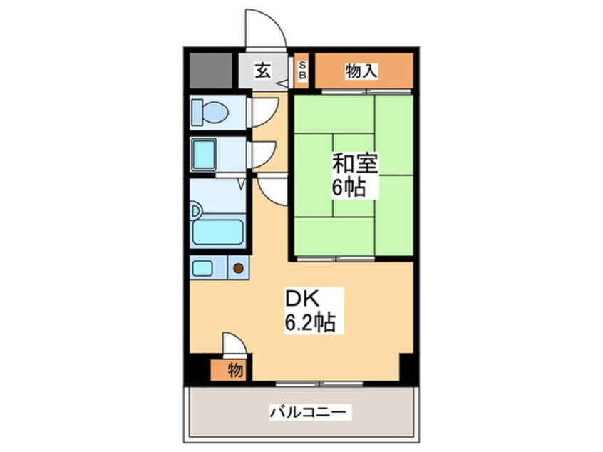 間取図 ますみ荘