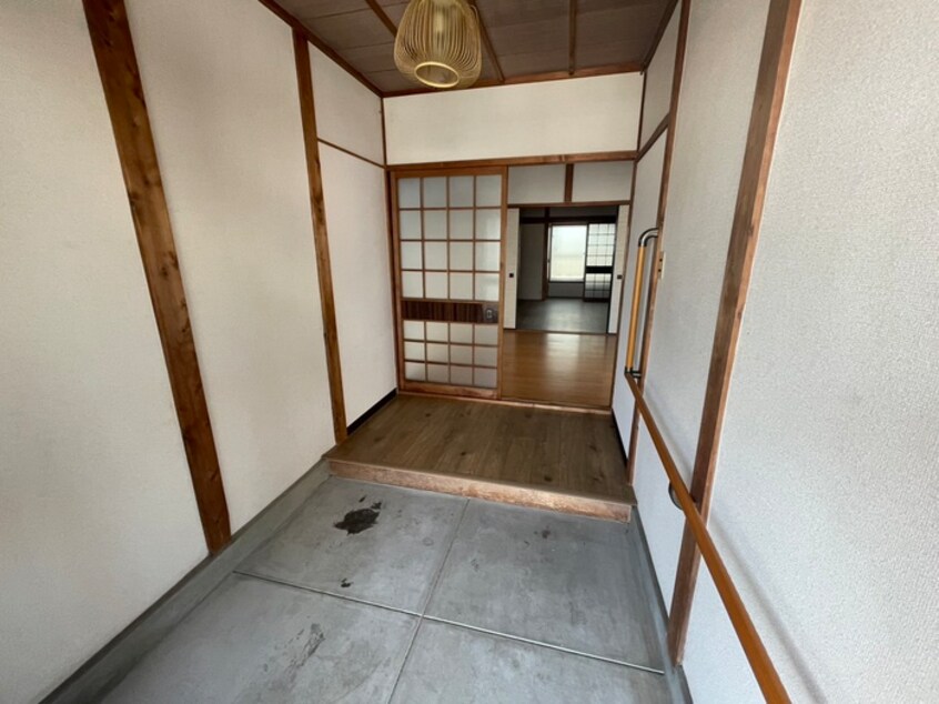 玄関 沢ノ町文化北向き