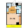 モアライフ魚崎 1DKの間取り