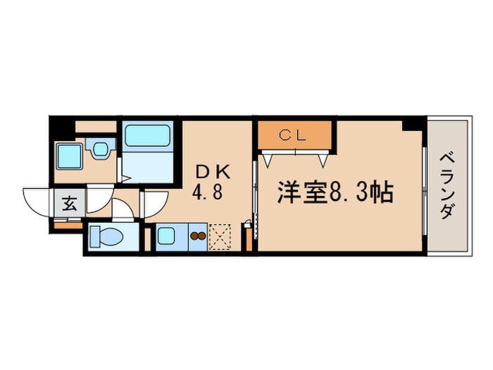 間取り図 ベルドミ－ル洛南