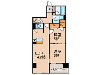 間取図 グレンパ－ク梅田北