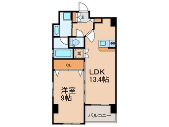 間取図 グレンパ－ク梅田北