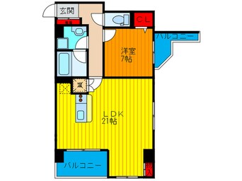 間取図 グレンパ－ク梅田北