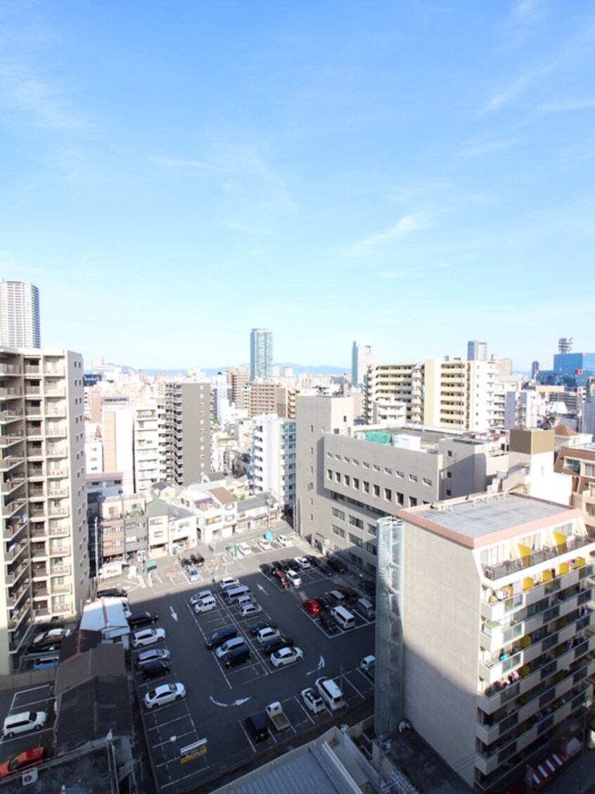 室内からの展望 グレンパ－ク梅田北