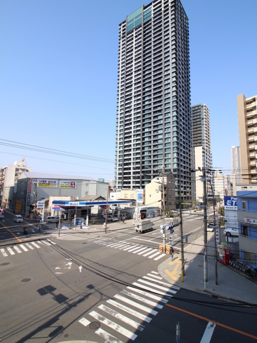 室内からの展望 グレンパ－ク梅田北