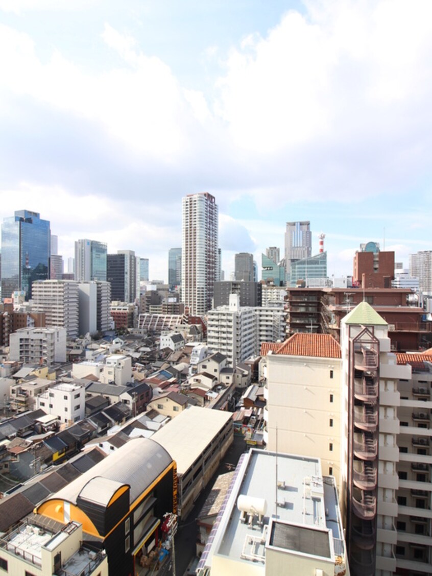 室内からの展望 グレンパ－ク梅田北