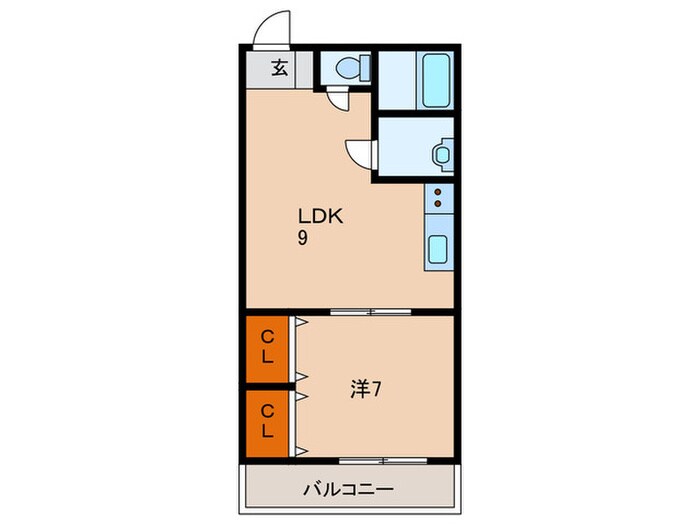 間取り図 ときわ萩乃ハイツ