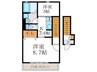仮）すみれマンション 2Kの間取り