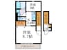 仮）すみれマンション 2Kの間取り