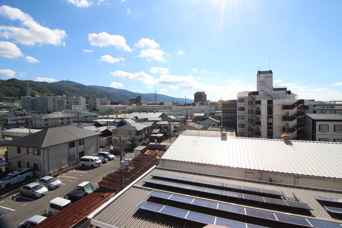 室内からの展望 エステ－ト野崎