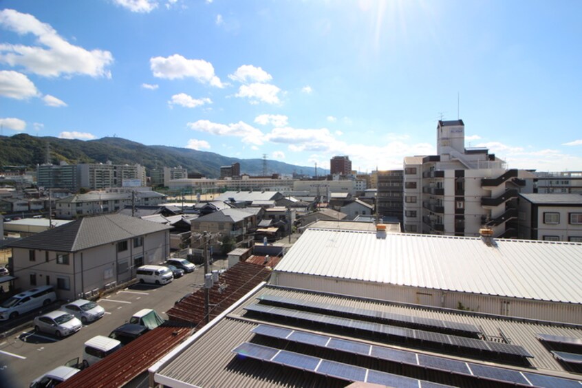室内からの展望 エステ－ト野崎