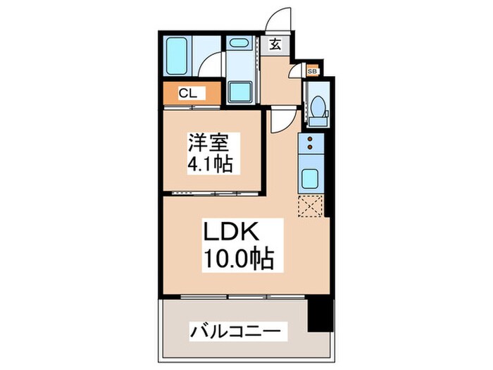 間取り図 プレジオ弁天町