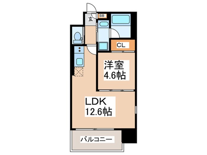 間取り図 プレジオ弁天町