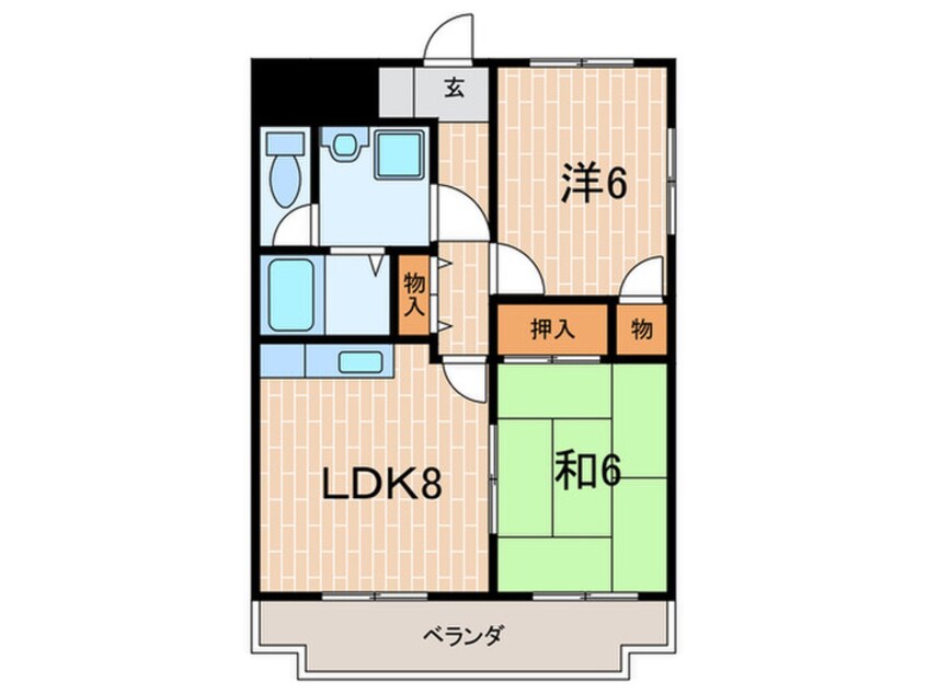 間取図 セントポーリア