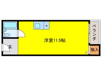 間取図 ドエル大枝