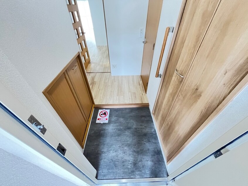 玄関 アルビス五月ヶ丘１１６号棟