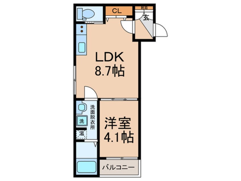 間取図 エグレットヒル矢田