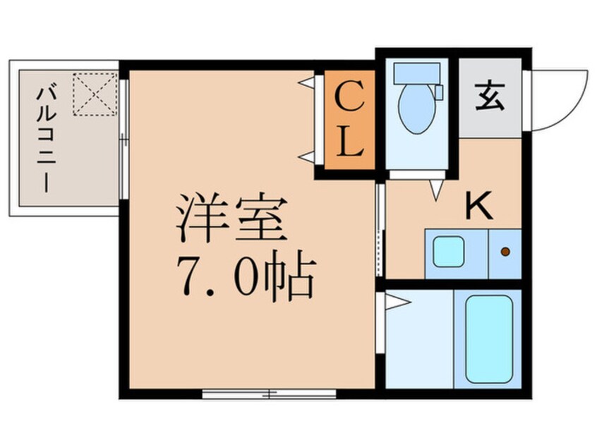間取図 ＭＡＲＢＬＥ
