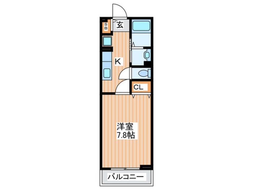 間取図 サンセール寝屋川