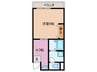 メゾンおばやし 1Kの間取り